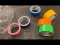 Rainbow Duct Tape Review Best Colors for Crafts DIY
