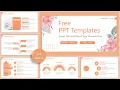 Beautiful Red Year-End Summary PowerPoint Templates Free