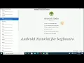 Android Tutorial for beginners Textview with linear layout jemstube6414