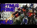 Wiki Weekends Optimus Prime Loves To Go For The Head