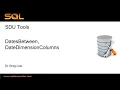 SDU Tools 80 Dates Between and Date Dimension Columns in T-SQL