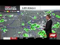 First Alert Forecast More scattered storms this afternoon