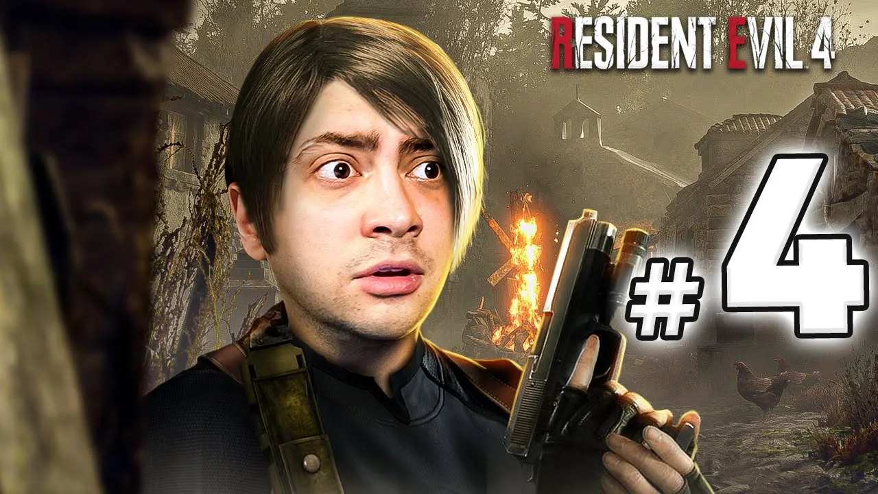 alanzoka jogando Resident Evil 4 Remake - Parte #4