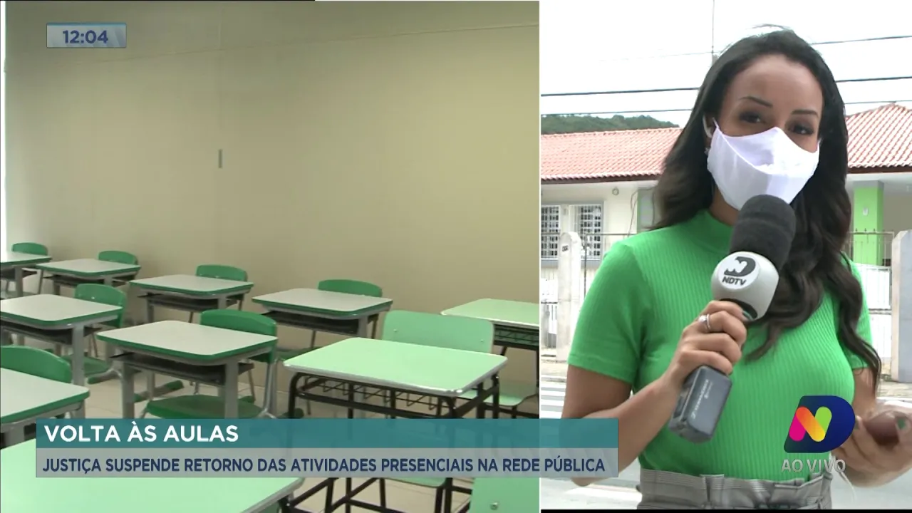 Volta às aulas: Justiça suspende retorno das atividades presenciais na rede pública