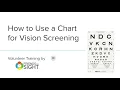 How to Use a Chart for Vision Screening