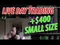LIVE DAY TRADING absolutely NAILING SLNO WOW