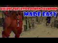 Quick Guide to Killing The Lesser Demon Champion For The Champion Cape in OSRS