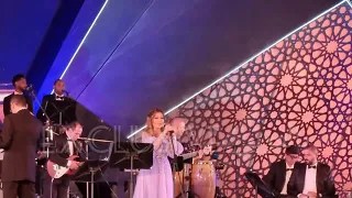 سميرة سعيد تبكي على جمال سلامة في مهرجان الموسيقى 