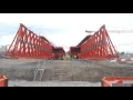 Mersey Gateway Bridge - Movable Scaffolding System Trinity Trial Launches