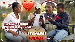 Making couples switching phones for 60sec 🥳 🥳 SEASON 3 🇿🇦SA EDITION | EPISODE 566 |