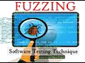What is Fuzzing attack Explain