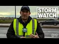 Storm Watch Hail thunder storms worsted road conditions over Northern California