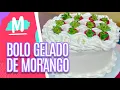 Download Lagu Faça um bolo de festa: BOLO GELADO DE MORANGO - Mulheres (20/11/20)