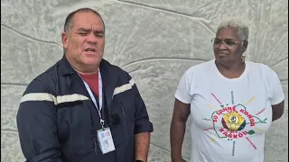 David Alexis Technicien hospitalier au service sécurité au nouveau chu de Perrin