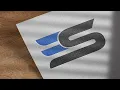 How To Create Elegant ES Letter Logo Design In Adobe Illustrator Tutorial SumaiyaAkter12348