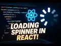 Add a Loading Spinner in React The Easiest Way 2025 Guide