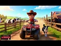 THE BULL IS SCARED OF THE TINY DOG! 😂🐶 | Lili do Rancho and Tico Cowboy