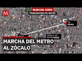 Lagu Trabajadores del Metro anuncian marcha al Zócalo de la CdMx
