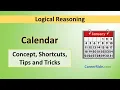 Calendar - Tricks Shortcuts for Placement tests Job Interviews Exams