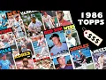 Shockingly Valuable 1986 Topps cards - how many of these 30 cards do you own