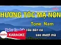Download Lagu Karaoke Hương Tóc Mạ Non Tone Nam | Nhan KTV
