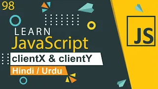 JavaScript ClientX ClientY Tutorial in Hindi Urdu