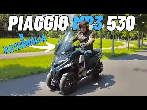 Download MP3 Stabilniji od klasičnog skutera! - Piaggio MP3 - testirao Branimir Tomurad