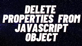 Delete Properties From A Javascript Object freecodecamp Basic Javascript