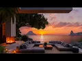 Lagu Gentle Jazz Music and Relaxing Ocean Waves – Enjoy Peace and Comfort in a Cozy Jazz Lounge