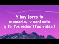 MEMORIAS - Mora, Jhay Cortez (Lyrics Video) 🎙