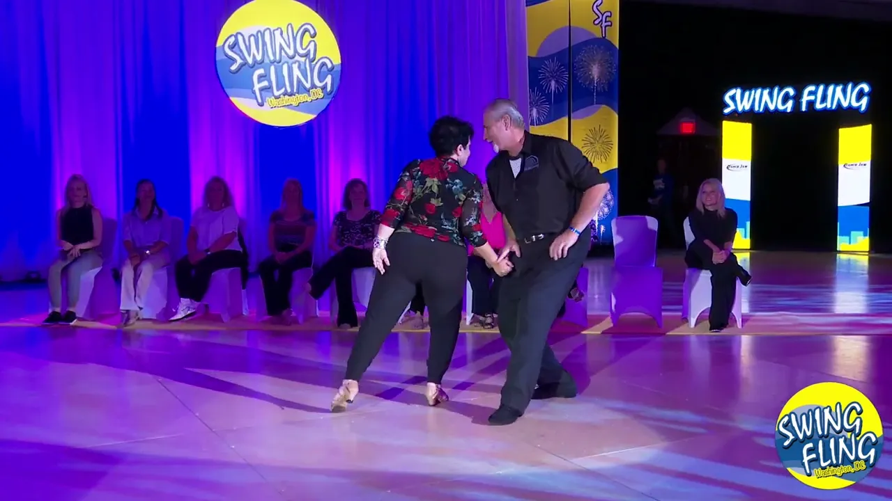 Swing Fling 2023 Masters Jack & Jill Rick Dauss & Susan DeFelice