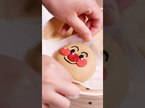 호빵맨 기운이 쑥쑥 호빵 만들기