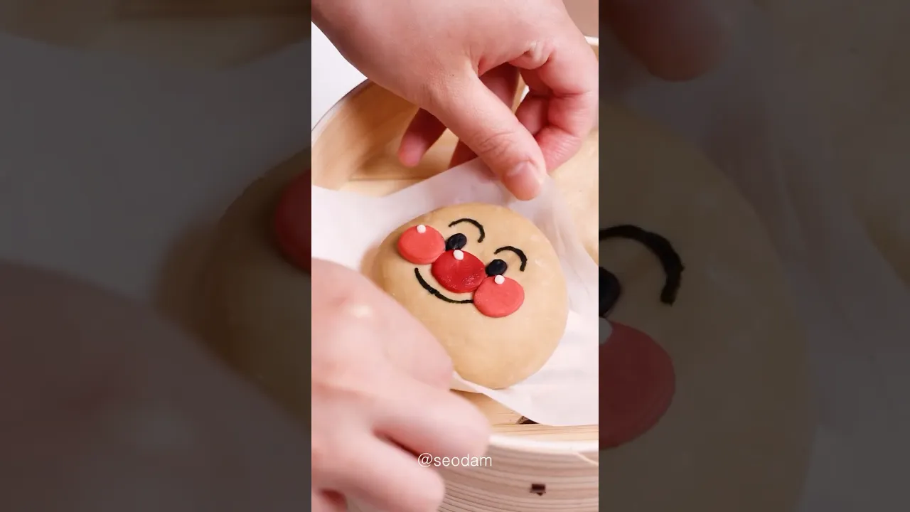 호빵맨 기운이 쑥쑥 호빵 만들기