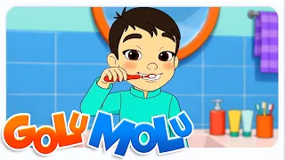 ब्रश करो, Brush Karo, Hindi Rhyme For Kids By Golu Molu