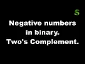 COMPUTER SCIENCE Two s Complement Negative numbers in binary 9618