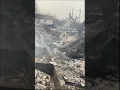 Wednesday morning in Sinton after the fires