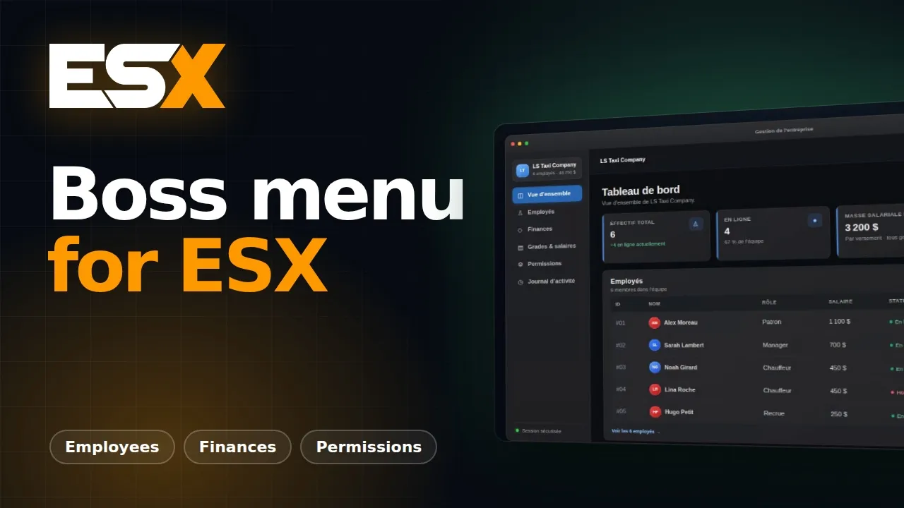 Esx Society Rework