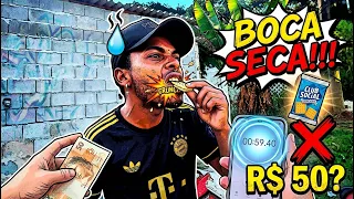 DESAFIEI ELE A COMER CLUB SOCIAL EM 1 MINUTO! 😂