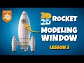 Blender Beginner Tutorial - Part 3 Modeling Window