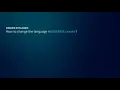 How to change the language in SIMARIS create