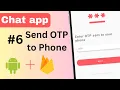 6 Phone Authentication with OTP Chat application Android Studio