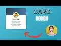Profile Card UI Design using Html CSS html css project chatgpt create card design Ai coder