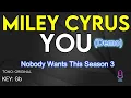 Miley - You (Demo) - Karaoke Instrumental