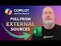 Copilot in Excel Import Data from Various Sources Easily