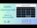 How to Build a Calculator with React js Tailwind CSS Step-by-Step Guide Bangla tutorial