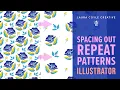 Spacing Out Pattern Elements in Illustrator - FAST