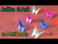 Download Lagu 2 - Method Paper craft butterfly/origami butterfly/Origami butterfly step by step