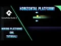 Gamemaker Studio 2 Moving Platforms Tutorial Part Horizontal Platforms Read Description
