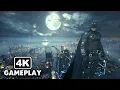 Batman Arkham Knight - Robert Pattinson The Batman Suit Gameplay in 4K 60FPS