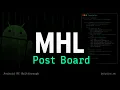 Mobile Hacking Labs Post Board - Android WebView Challenge Android RE Walkthrough MHL